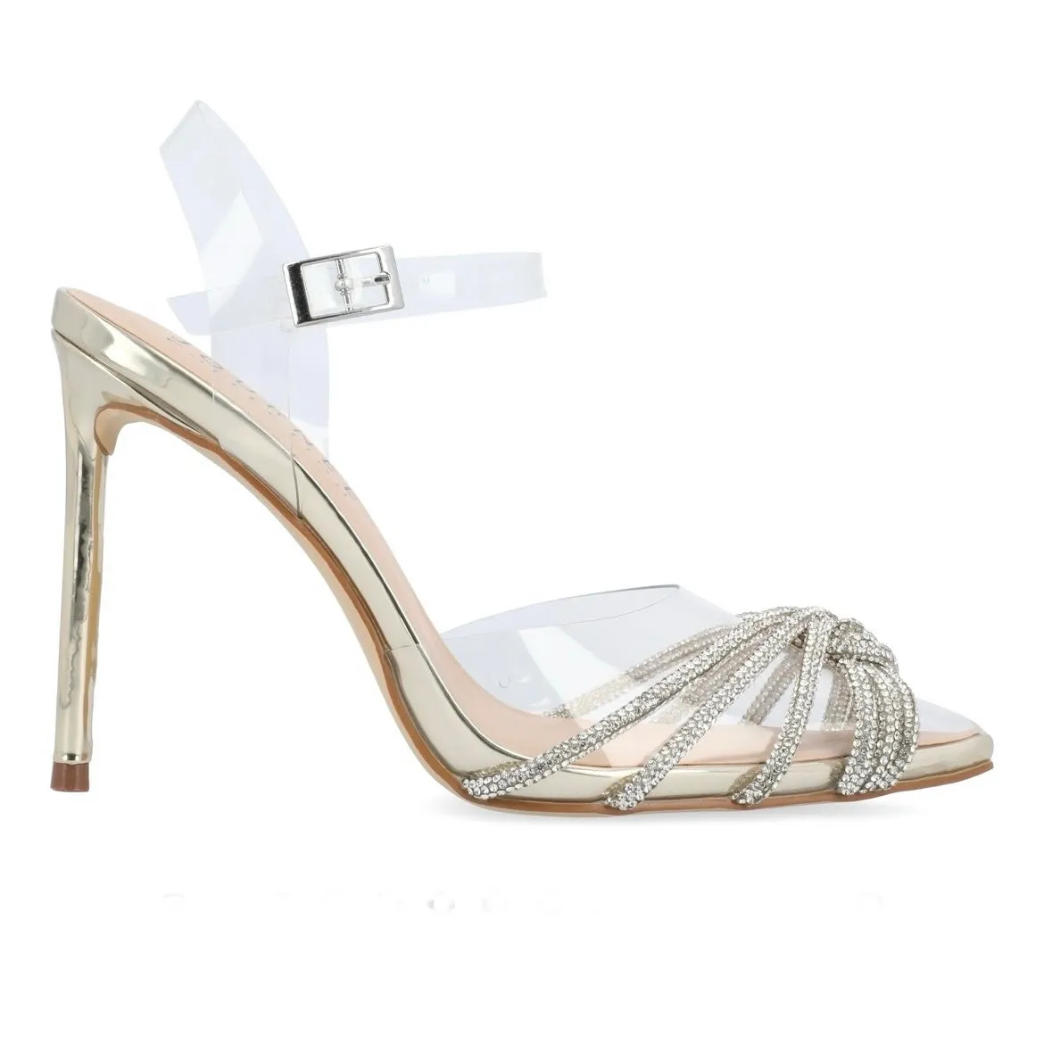 ELEORA Women's Lucite Stiletto Heel Pumps