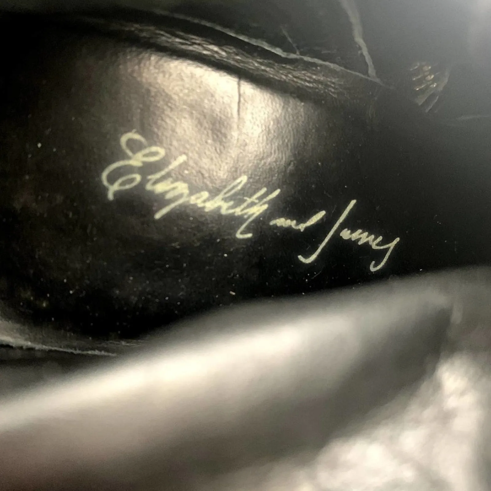 Elizabeth and James Black E-ryder Velvet Western Boots / Booties - 6.5