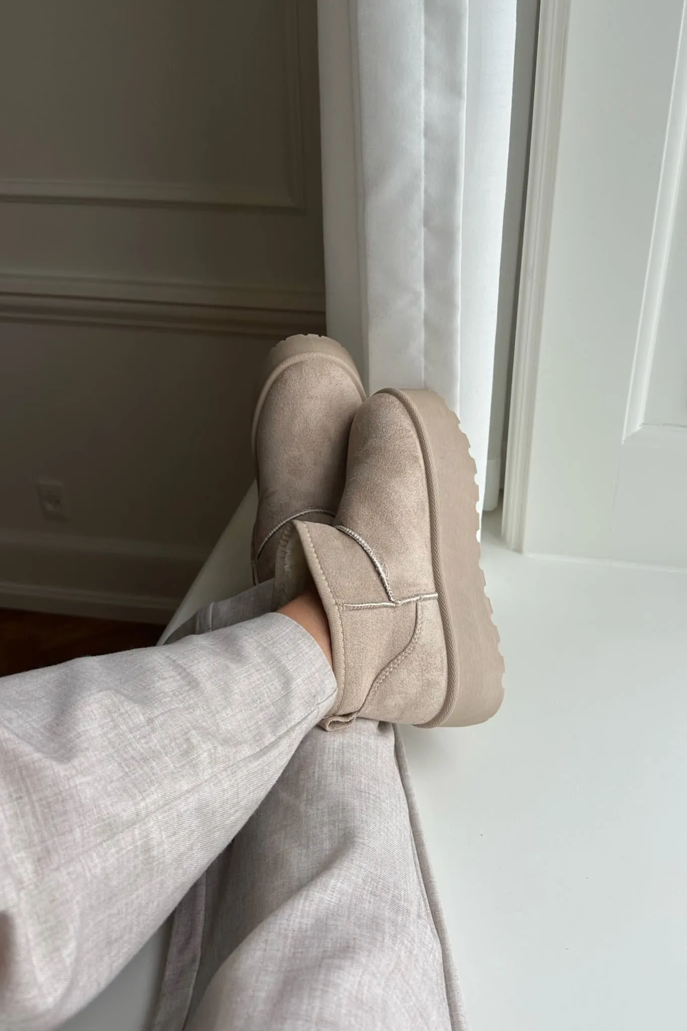 Ella Støvler - Beige