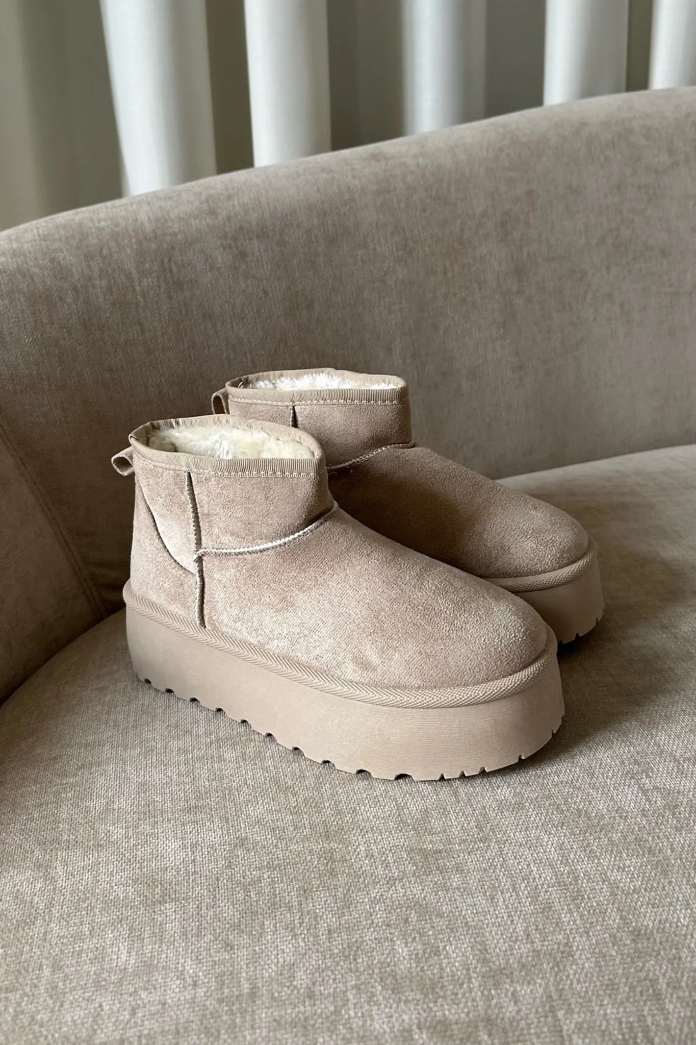 Ella Støvler - Beige