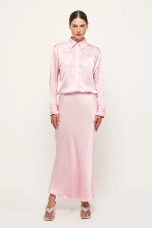 Embroidered Western Midi