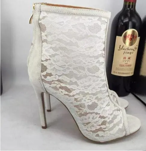 Embroidered Women Booties