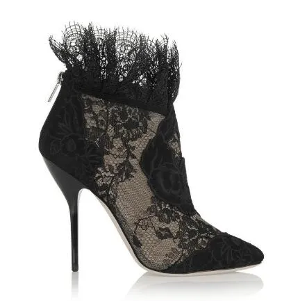 Embroidered Women Booties