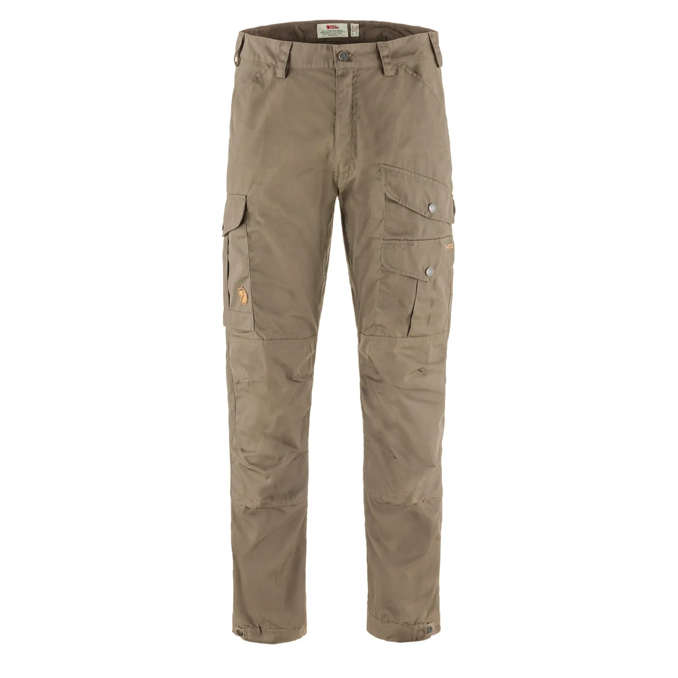 Fjallraven Vidda Pro Reg Leg Trousers Suede Brown