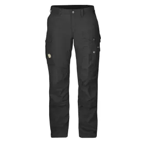 Fjallraven Womens Barents Pro Trousers Short Leg Black / Black