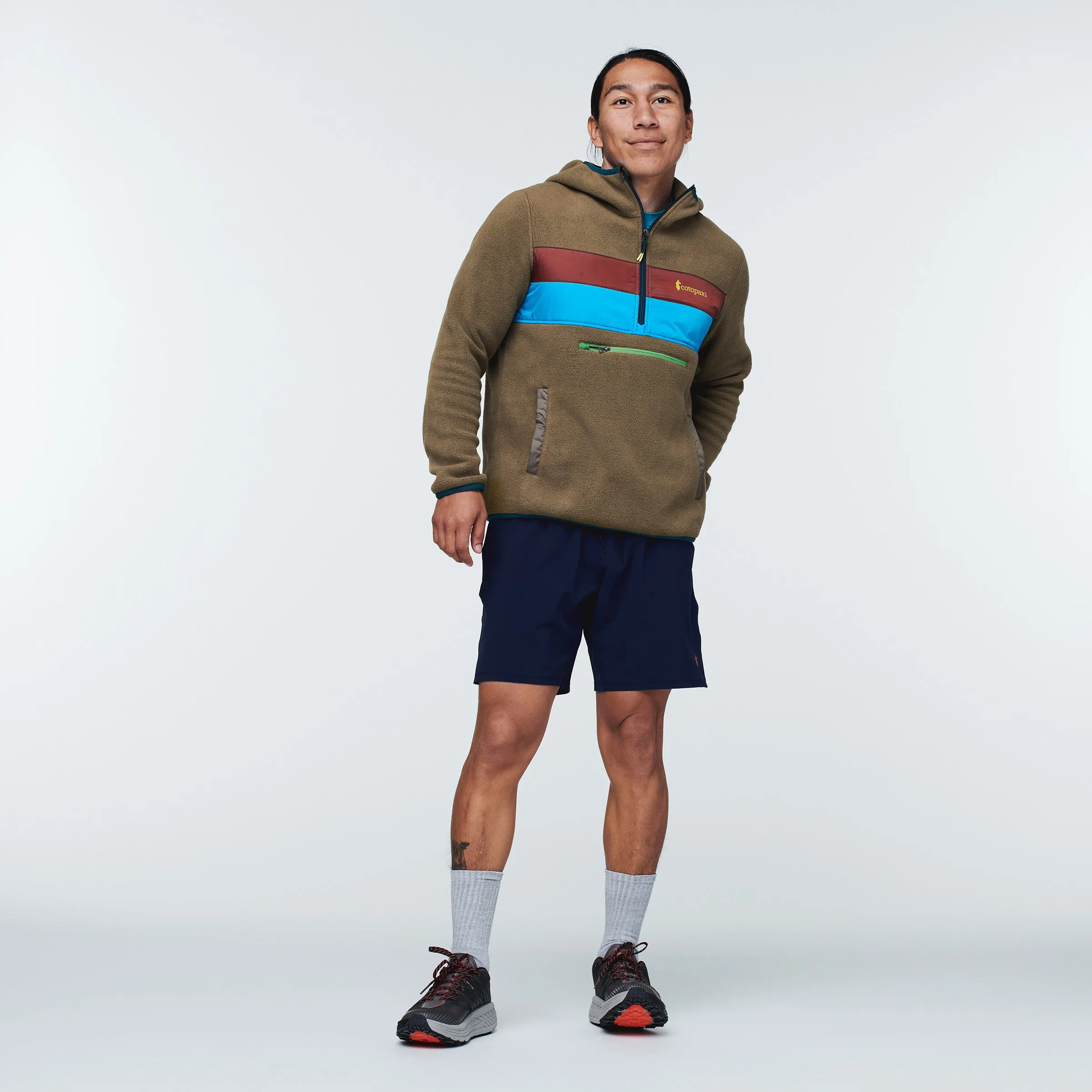 Fleece Teca Fleece Hooded Half-Zip