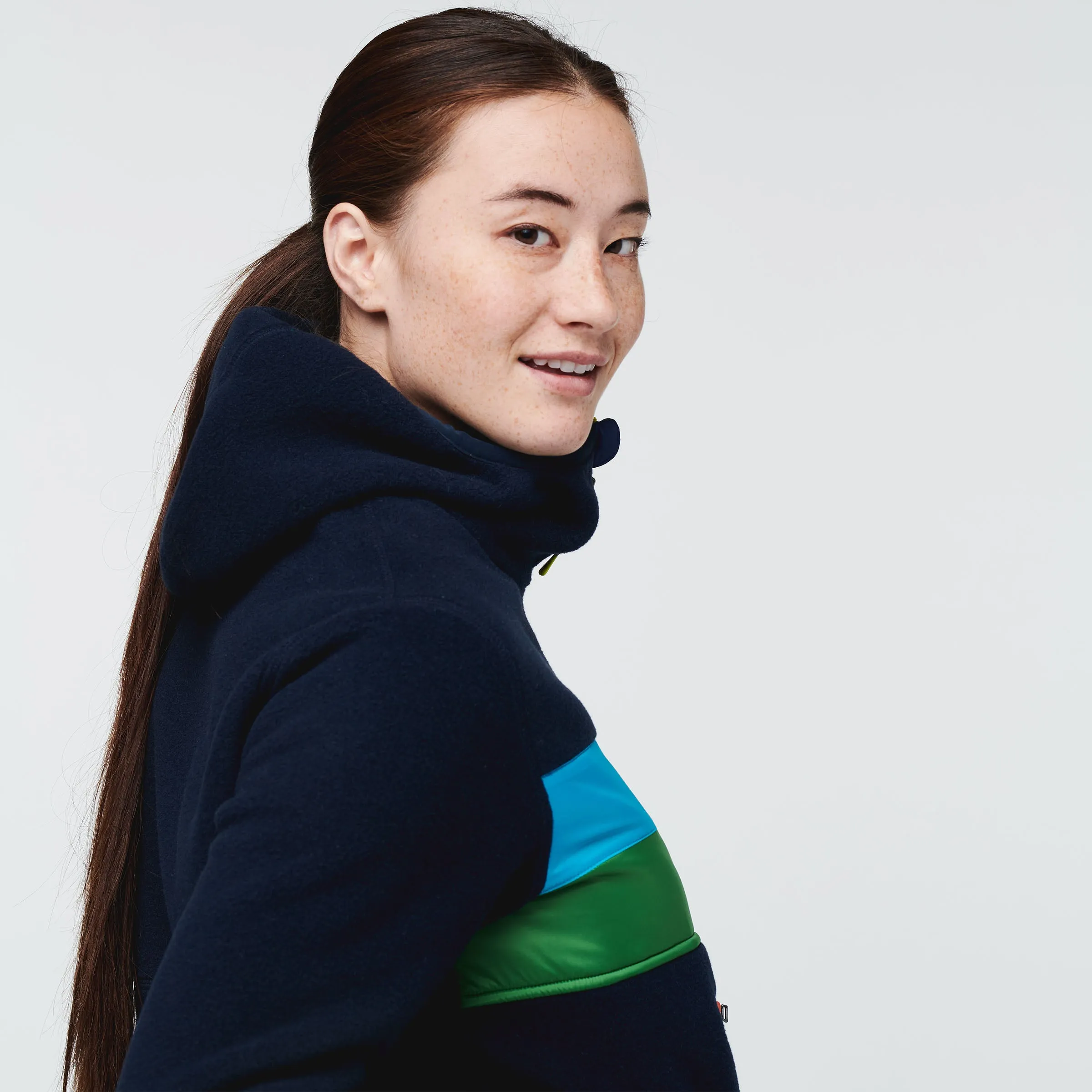 Fleece Teca Fleece Hooded Half-Zip