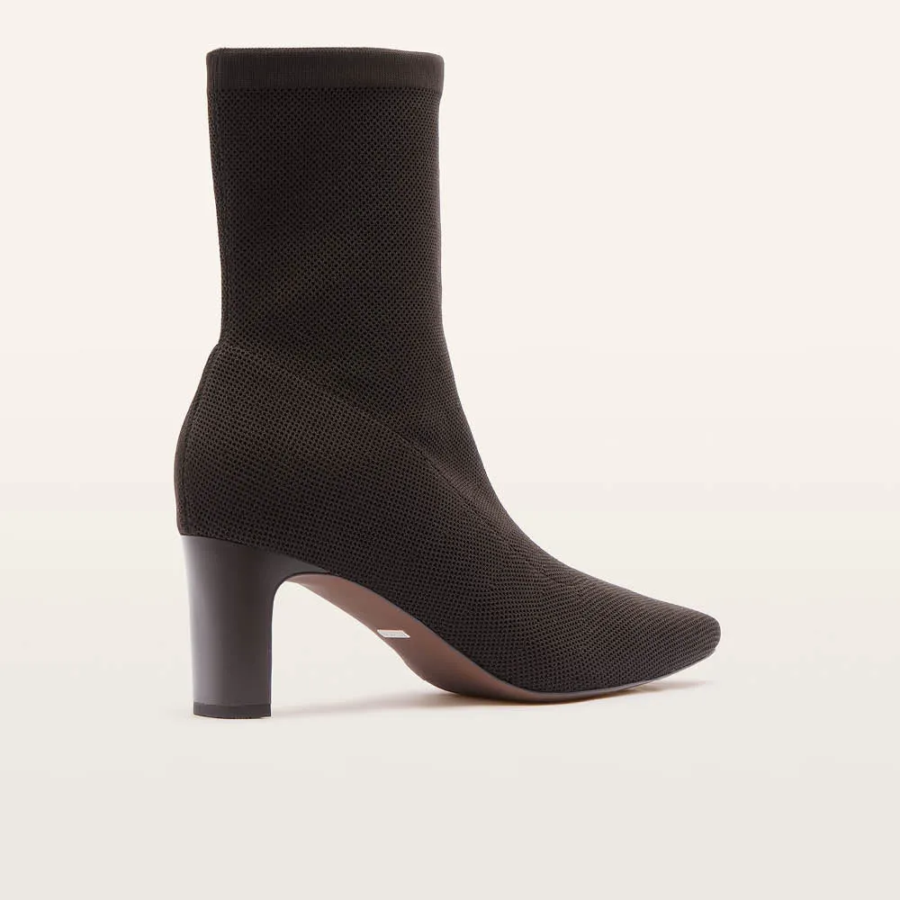 FRANKiE4 II MELROSE Knit Boot - Choclate