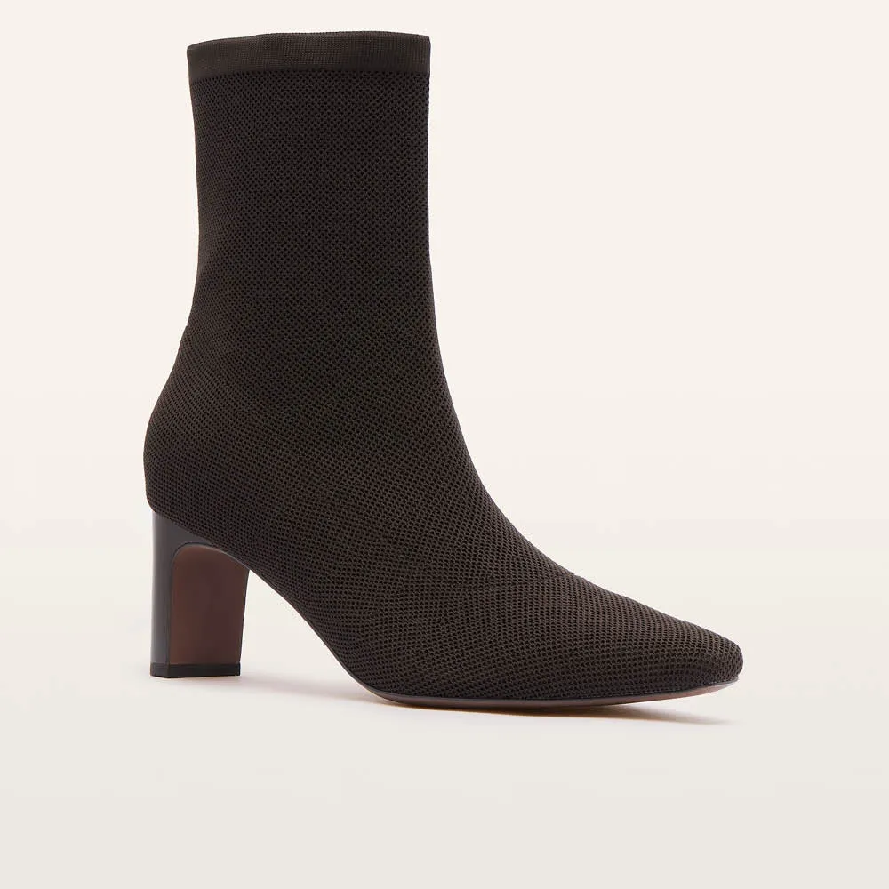 FRANKiE4 II MELROSE Knit Boot - Choclate
