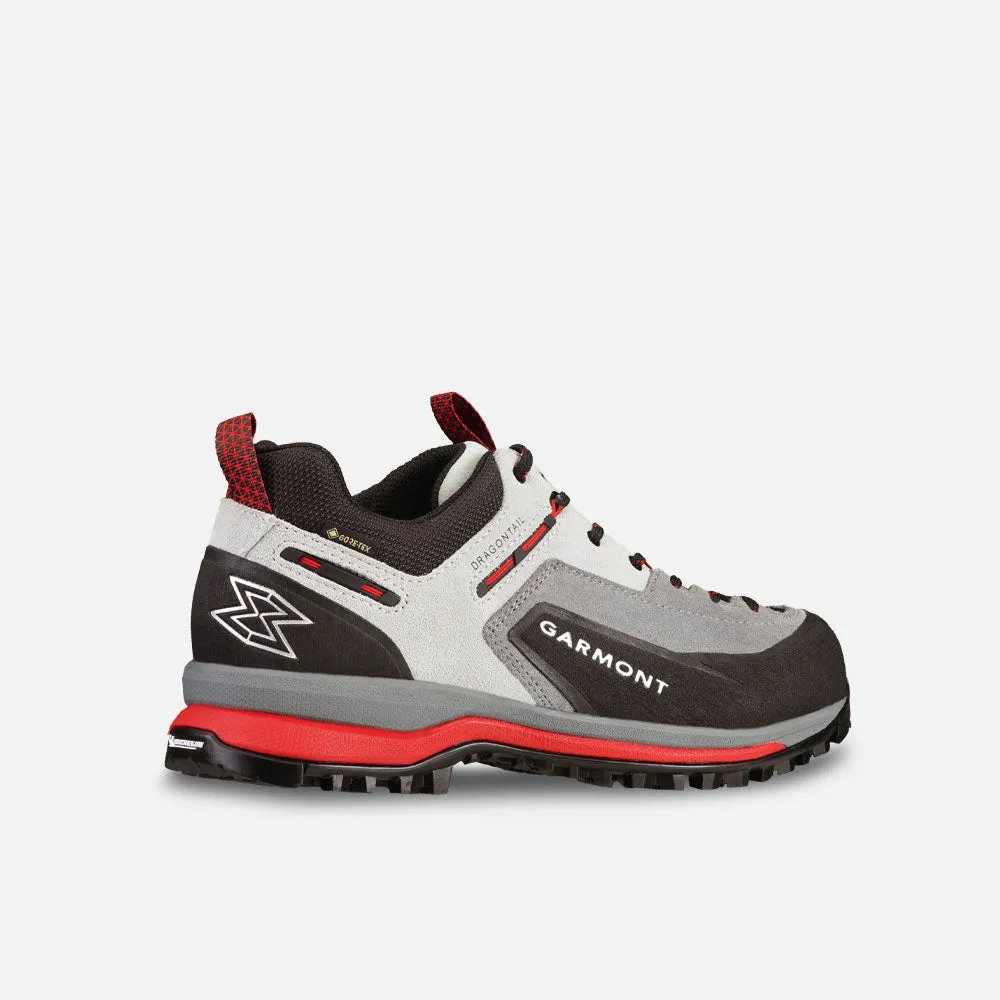 Garmont Men's Dragontail Tech GTX Approach Shoes - Sedona Grey/Red