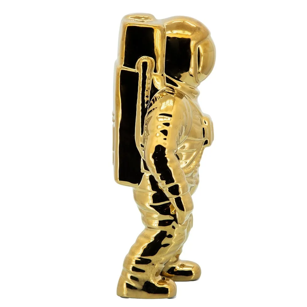 GOLD ASTRONAUT STATUE