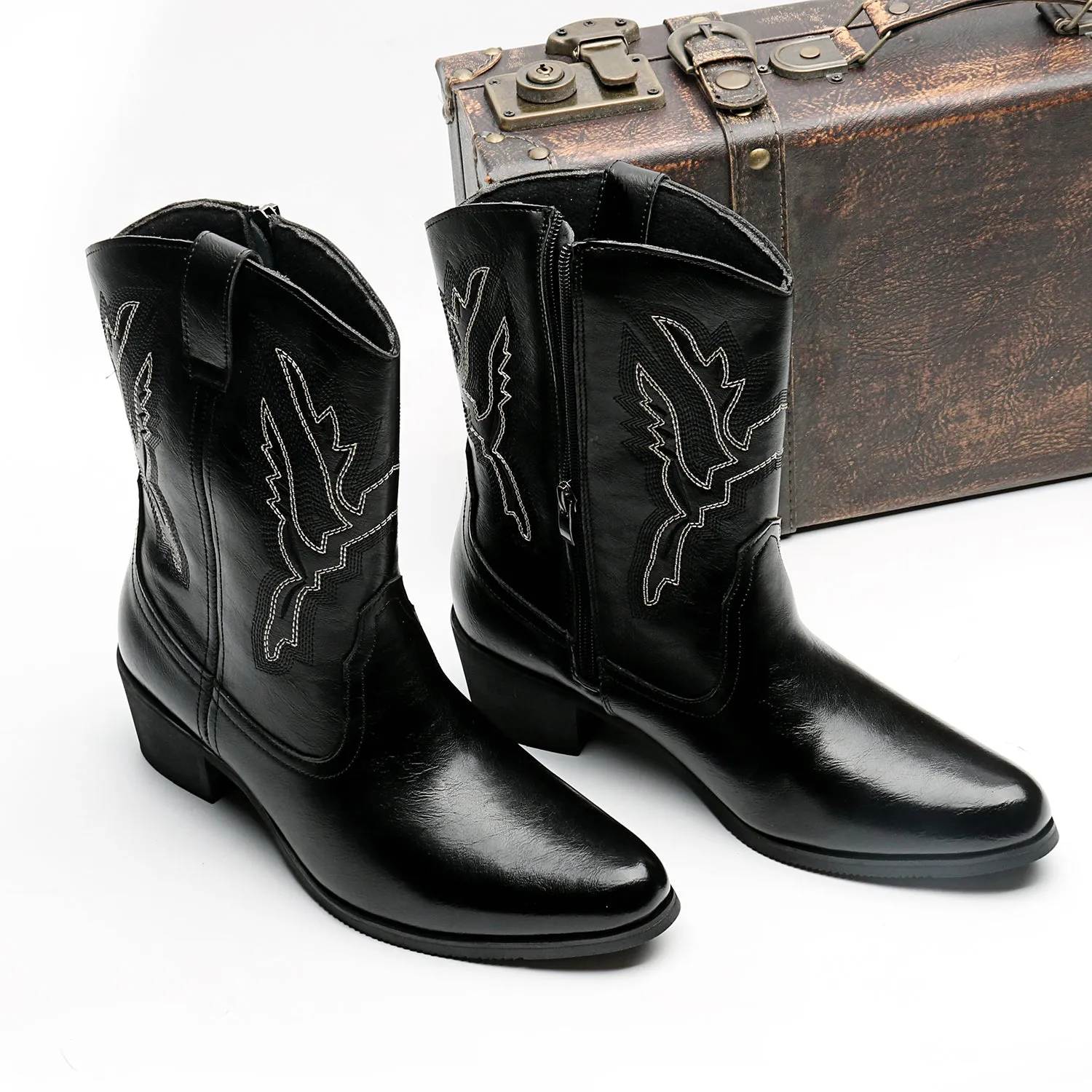 High Heel Cowboy Boots for Men