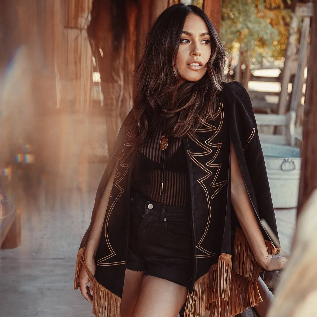 High Noon Embroidered Cape