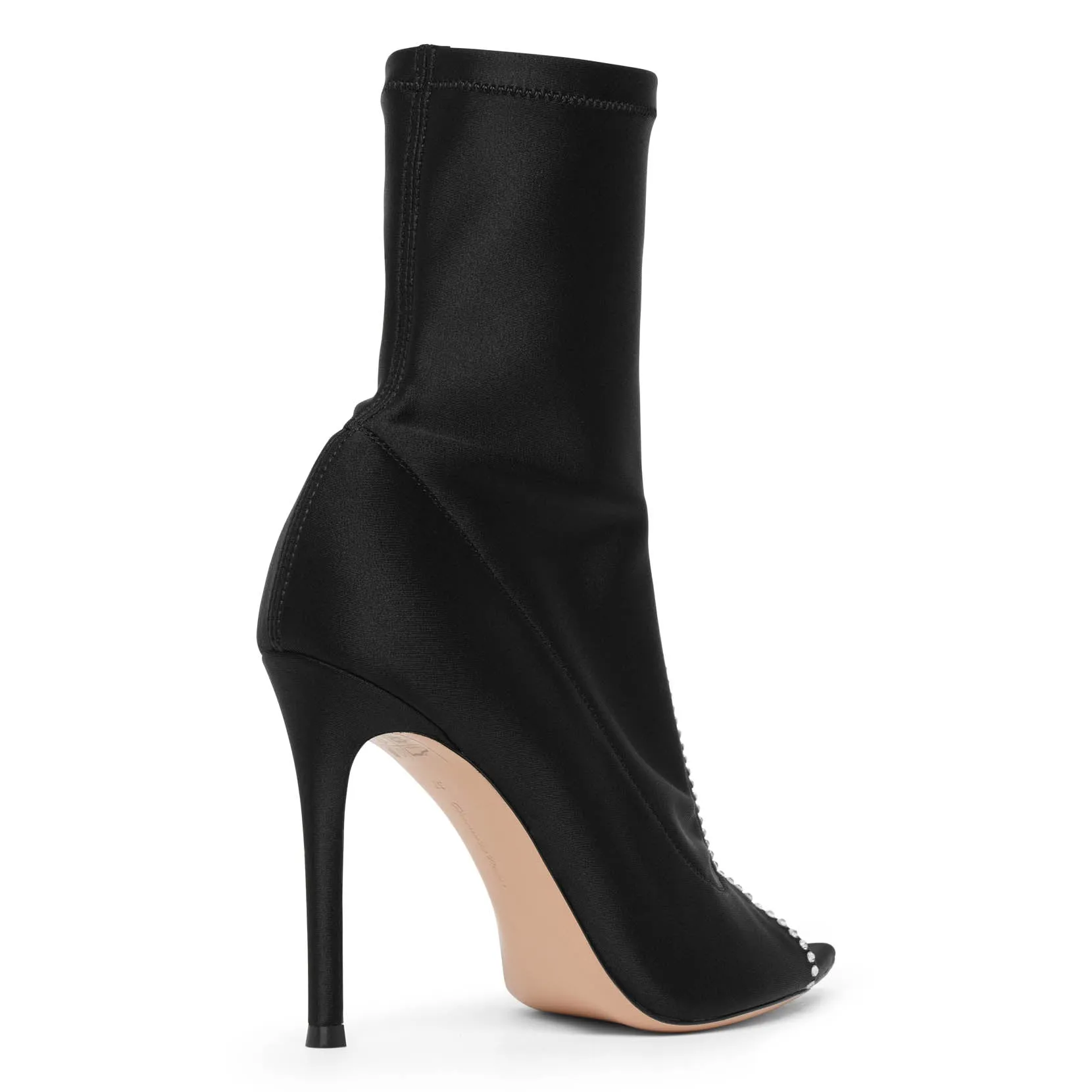 Hiroko black crystal boots