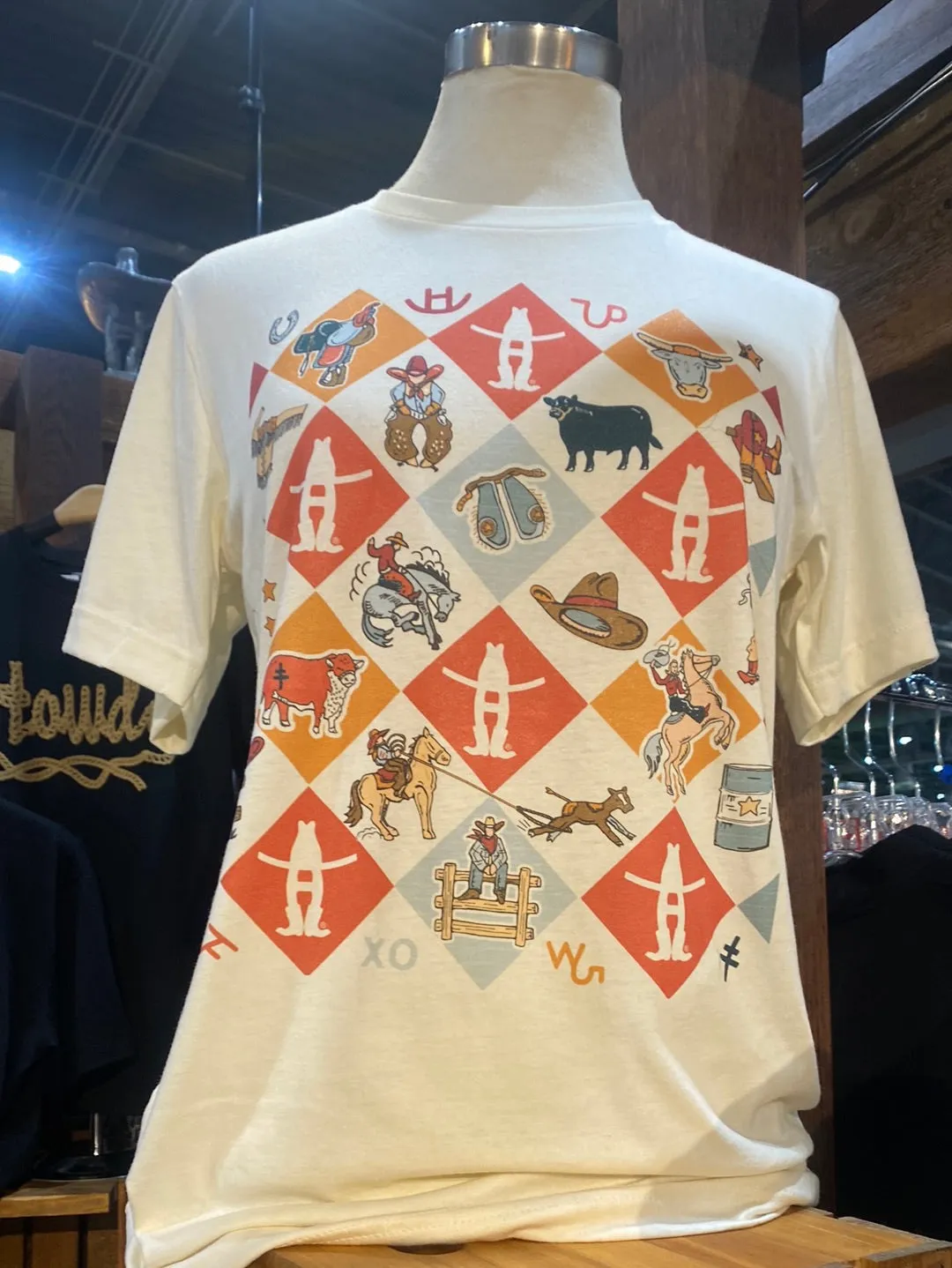 Howdy H Horseshoe Solid Cap