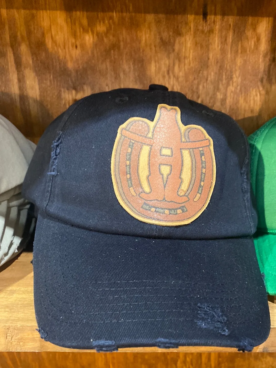 Howdy H Horseshoe Solid Cap