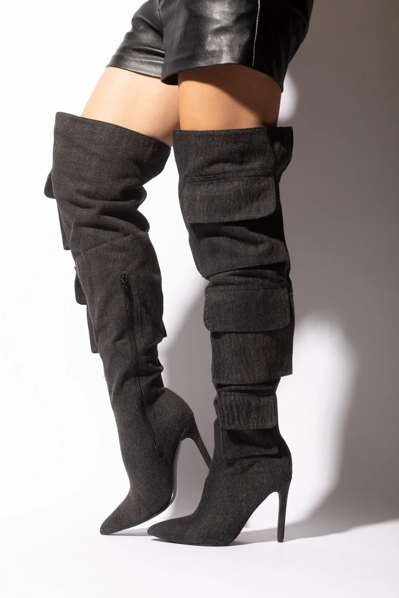 HUNTER Black Denim