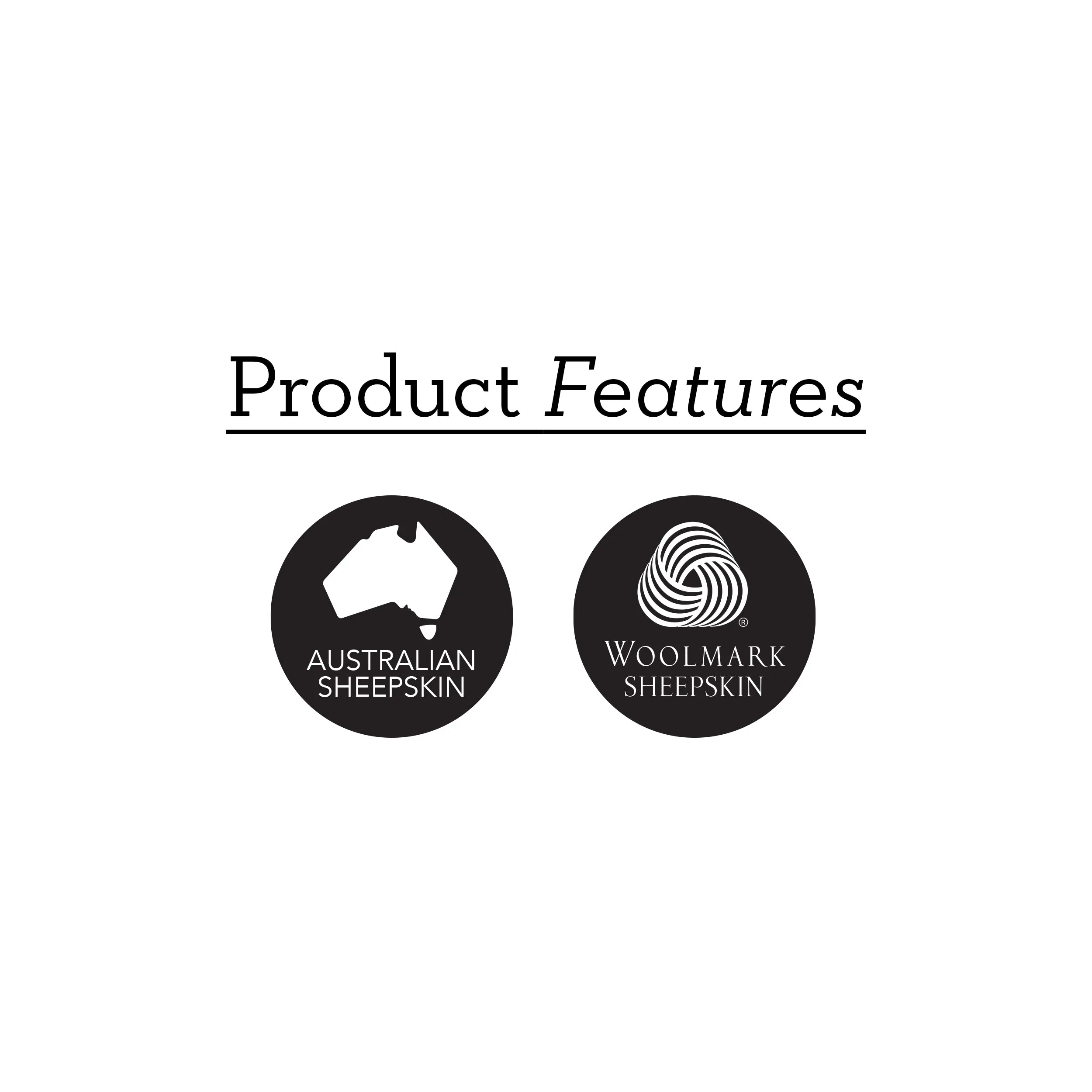 Insole Slim for Women - Natural Shearling