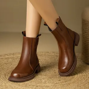 INSTOCK - British style retro Martin boots for women
