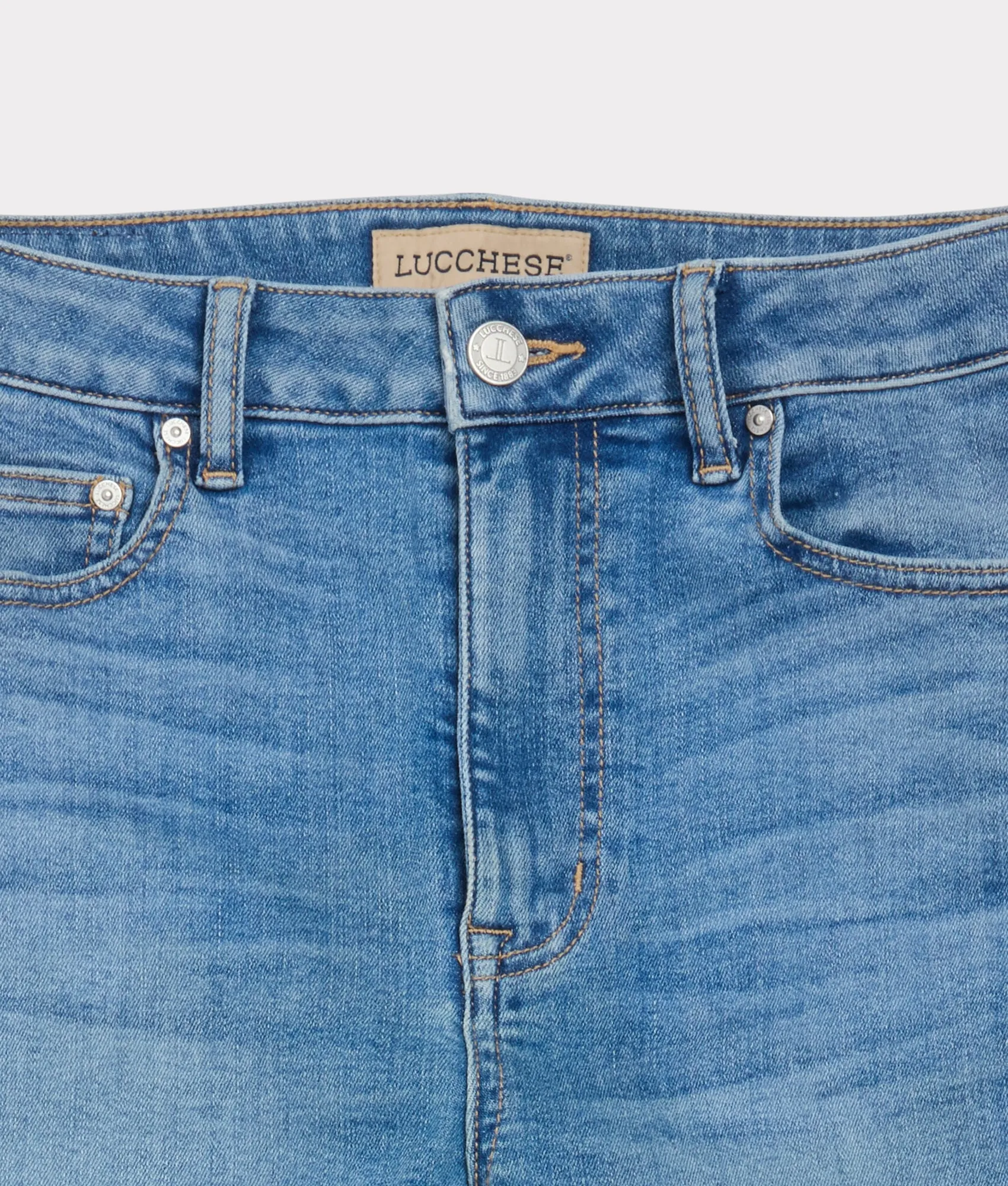 Isra Mid-Rise Skinny Jean :: Bluebonnet