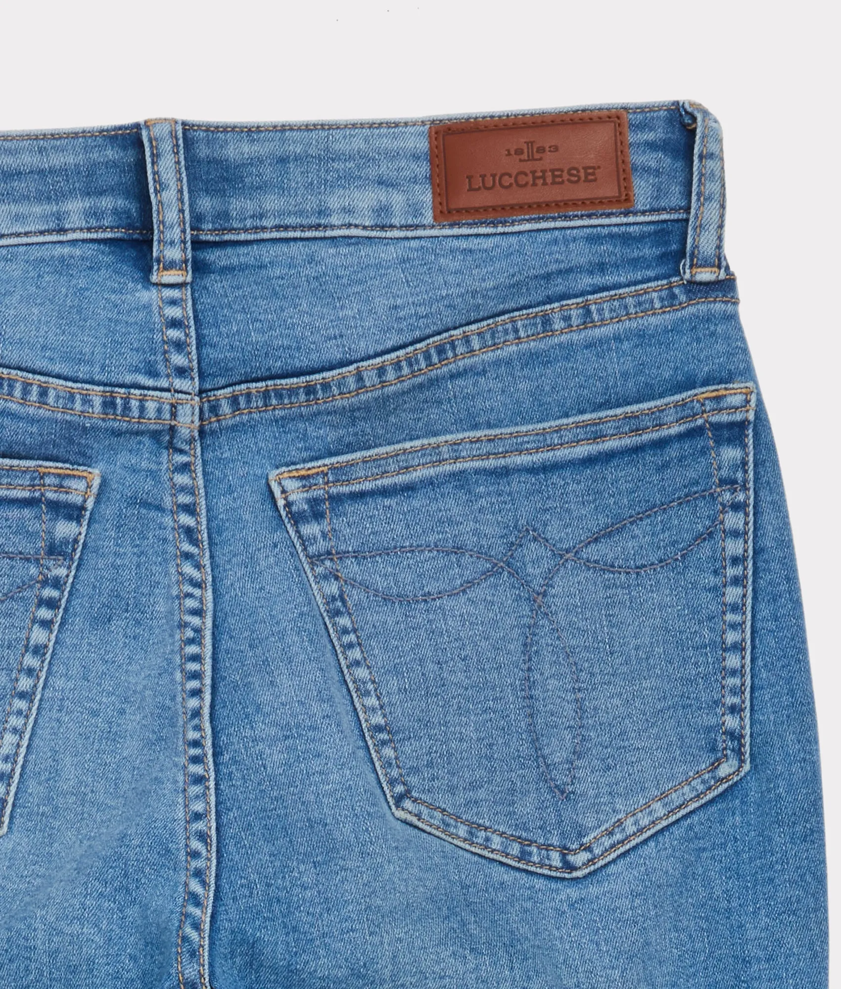 Isra Mid-Rise Skinny Jean :: Bluebonnet