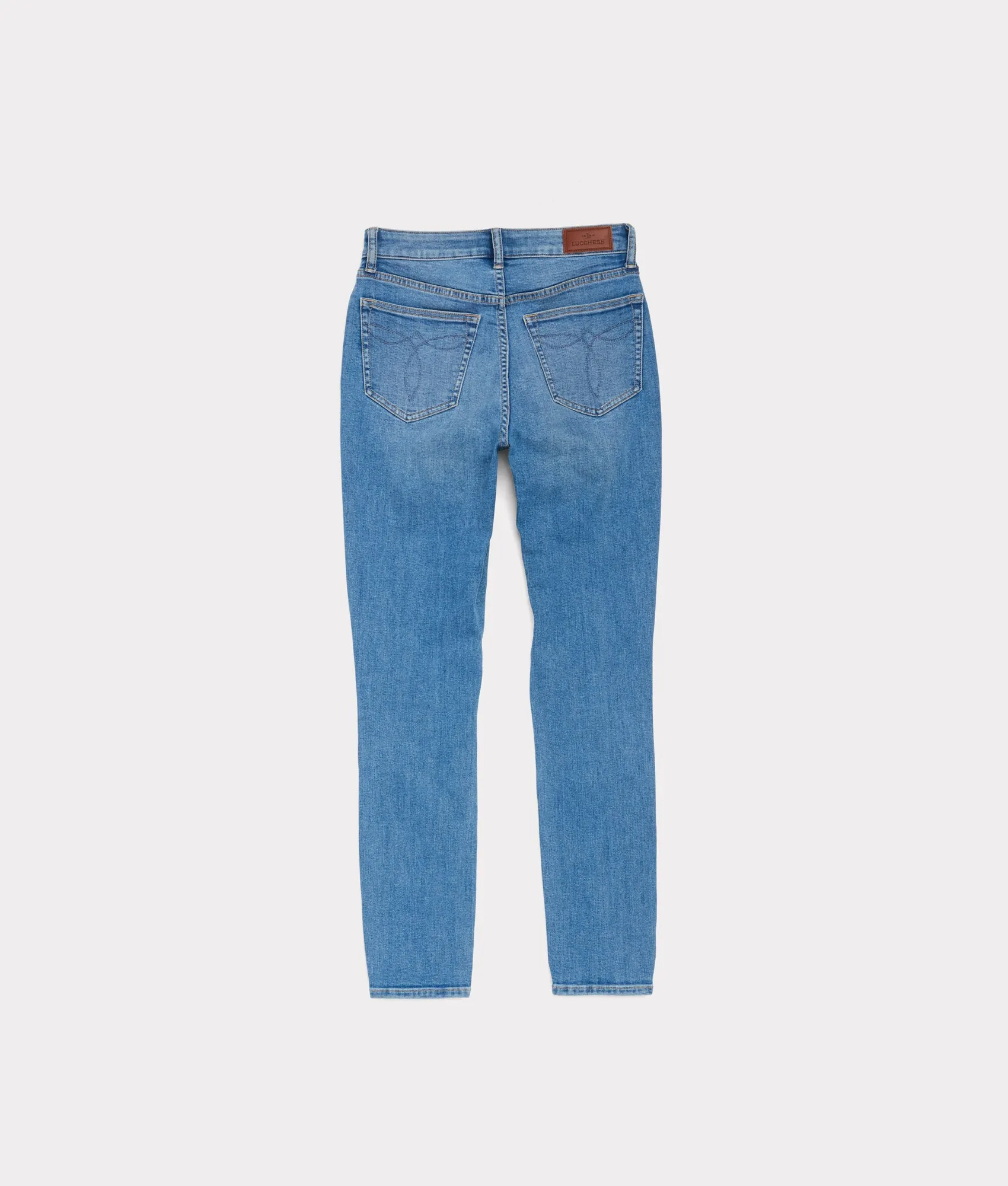 Isra Mid-Rise Skinny Jean :: Bluebonnet