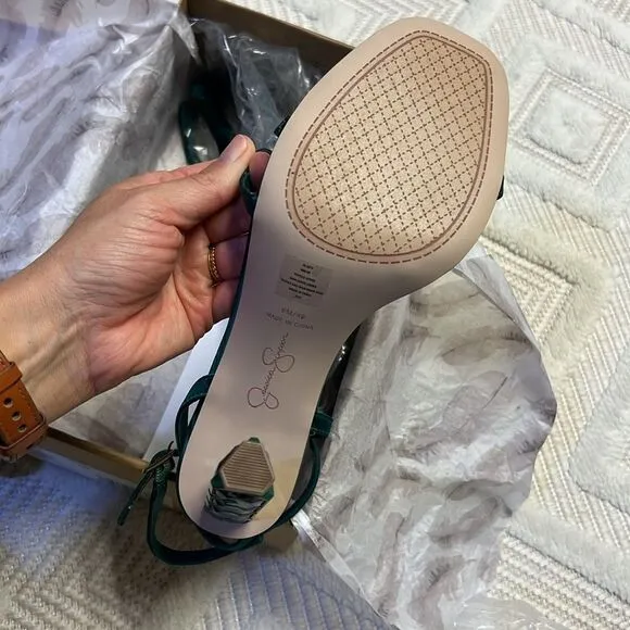 JESSICA SIMPSON - Jety Sandal in Gem Green
