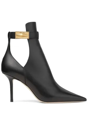 Jimmy Choo Nell 85mm pointed-toe ankle boots