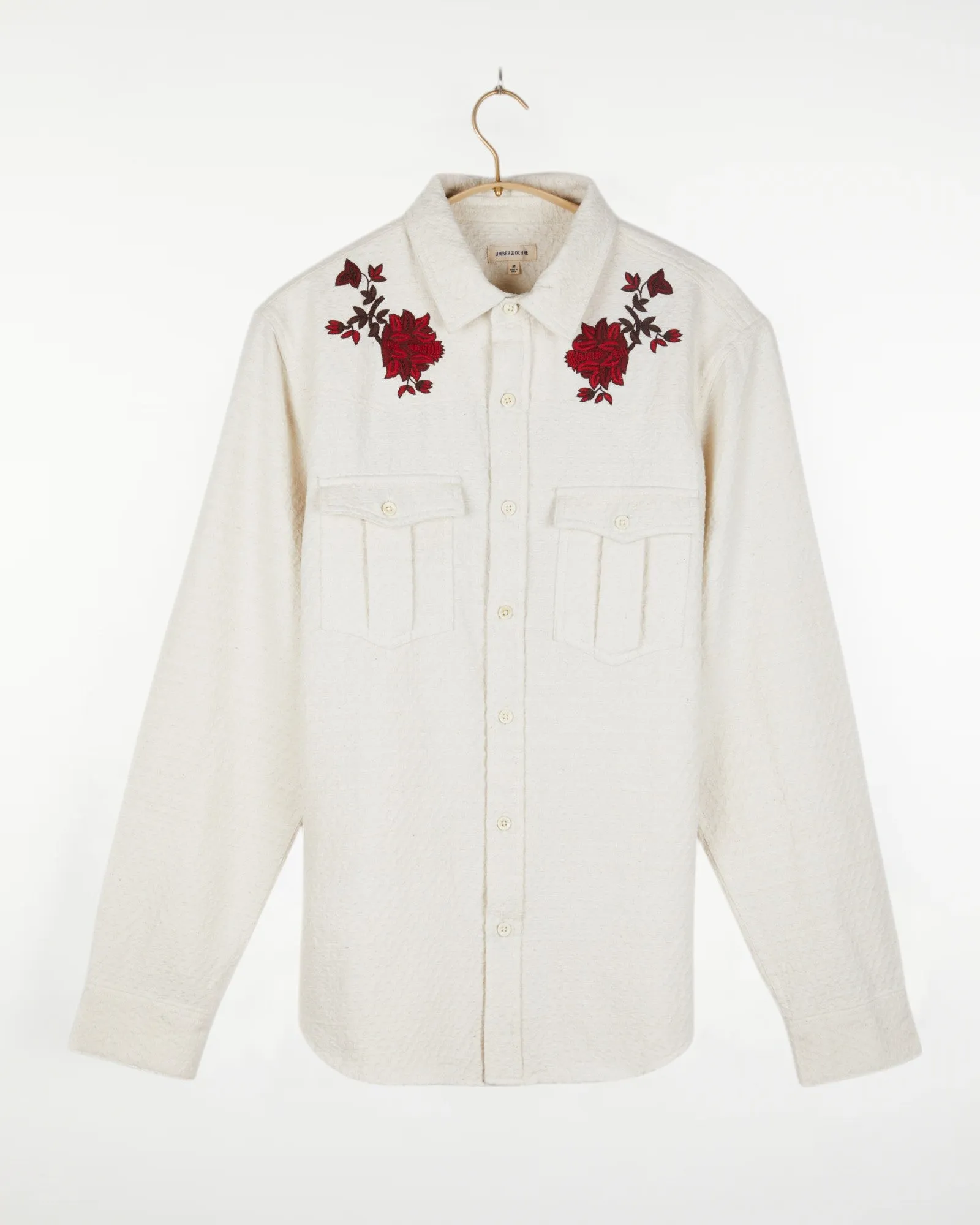 Kalpa Western Shirt Embroidered Kora