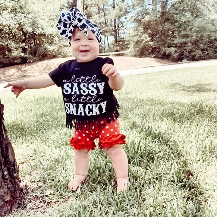 Kid’s Sassy & Snacky tee