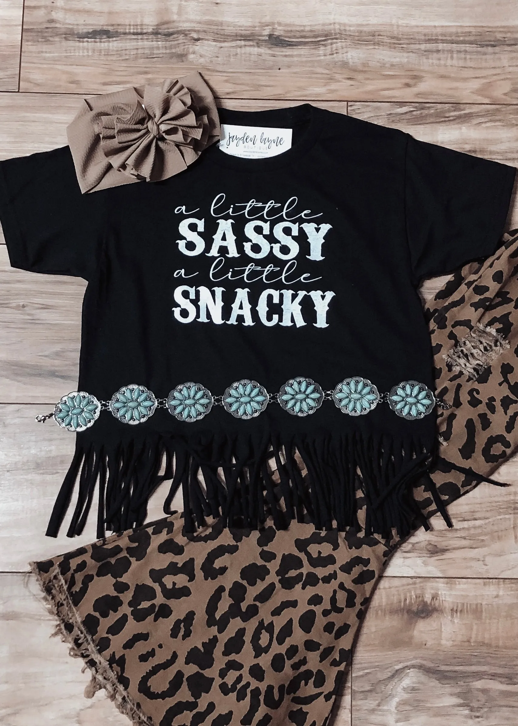 Kid’s Sassy & Snacky tee