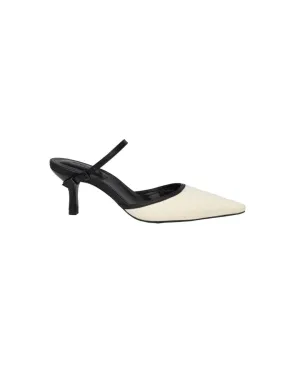 KIERNAN CANVAS BUCKLE PUMP
