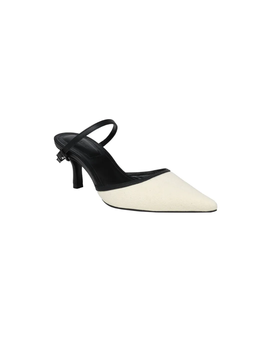 KIERNAN CANVAS BUCKLE PUMP