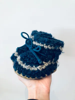 Knit Booties // 3 Toddler
