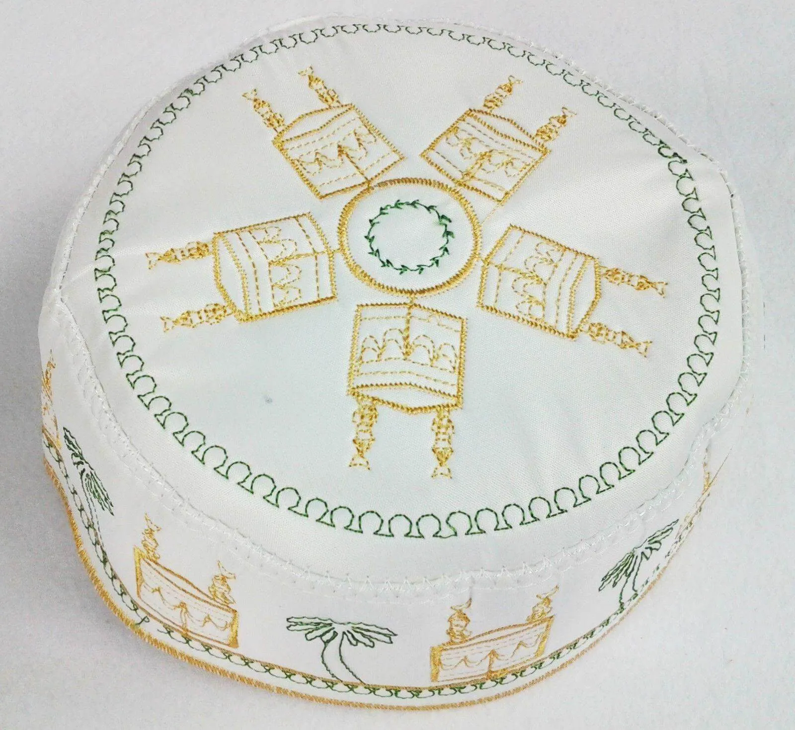 Kofi Topi Tupi Embroidery Cap Hat Muslim Islam Mens Size 56-58