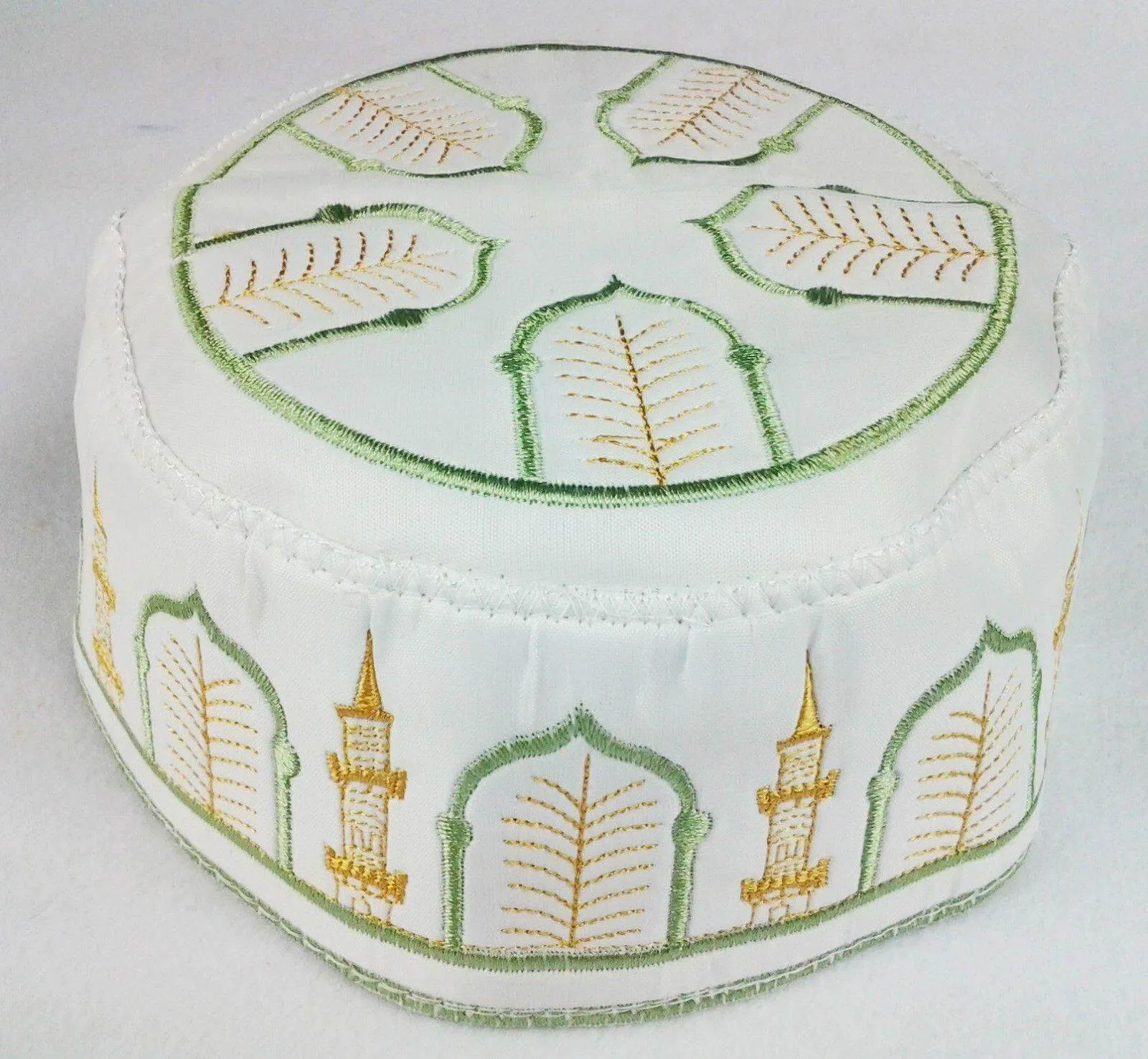 Kofi Topi Tupi Embroidery Cap Hat Muslim Islam Mens Size 56-58