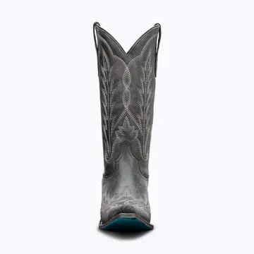 Lane Lexington Distressed Jet Black Boots