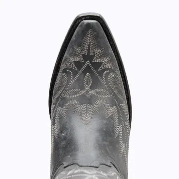 Lane Lexington Distressed Jet Black Boots