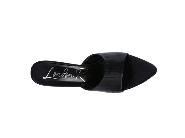 London Rag BOTTOMS UP Pointed High Heel Sandal