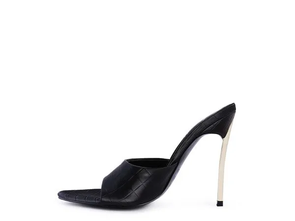 London Rag BOTTOMS UP Pointed High Heel Sandal