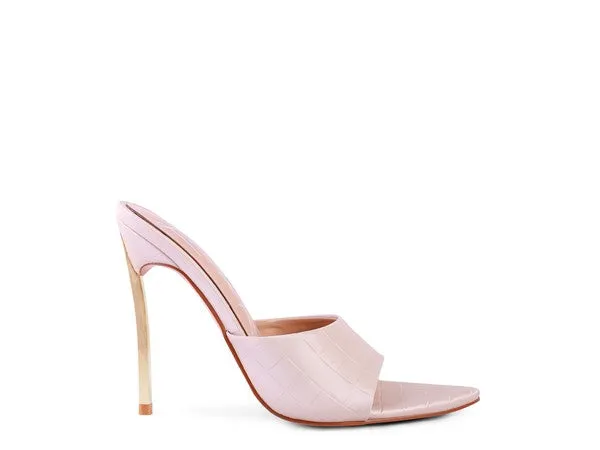 London Rag BOTTOMS UP Pointed High Heel Sandal