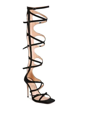 London Rag Gossip Strappy Stiletto Heels