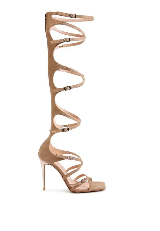 London Rag Gossip Strappy Stiletto Heels