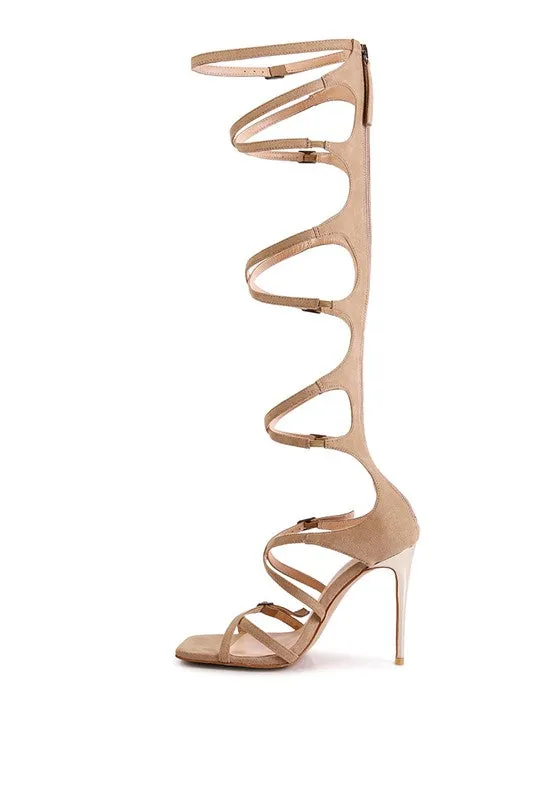 London Rag Gossip Strappy Stiletto Heels