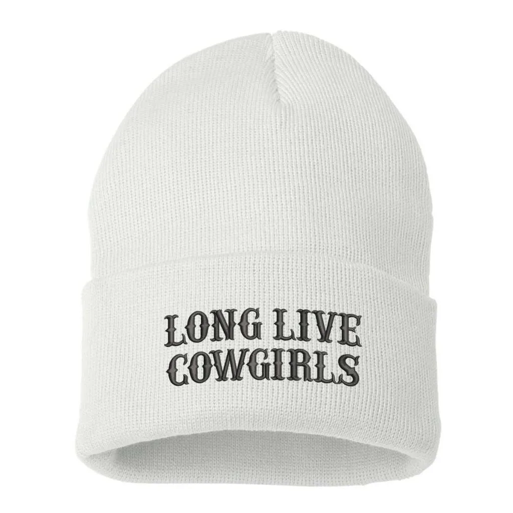 Long Live Cowgirls Beanie