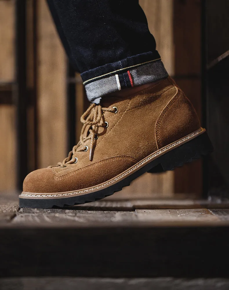 Low-Cut Retro British Style Short-Face Martin Casual Men's Boot