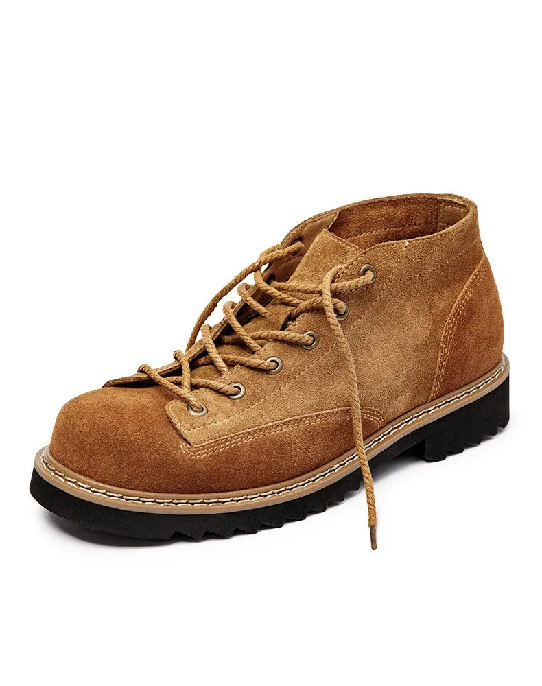 Low-Cut Retro British Style Short-Face Martin Casual Men's Boot