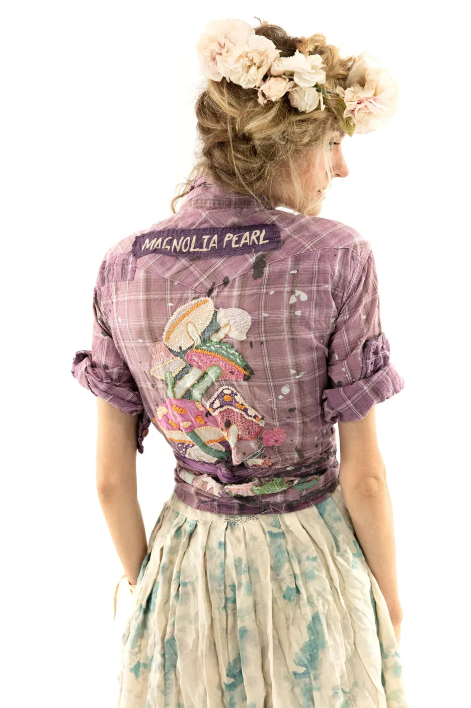 Magnolia Pearl Mushroom Kelly Western Shirt