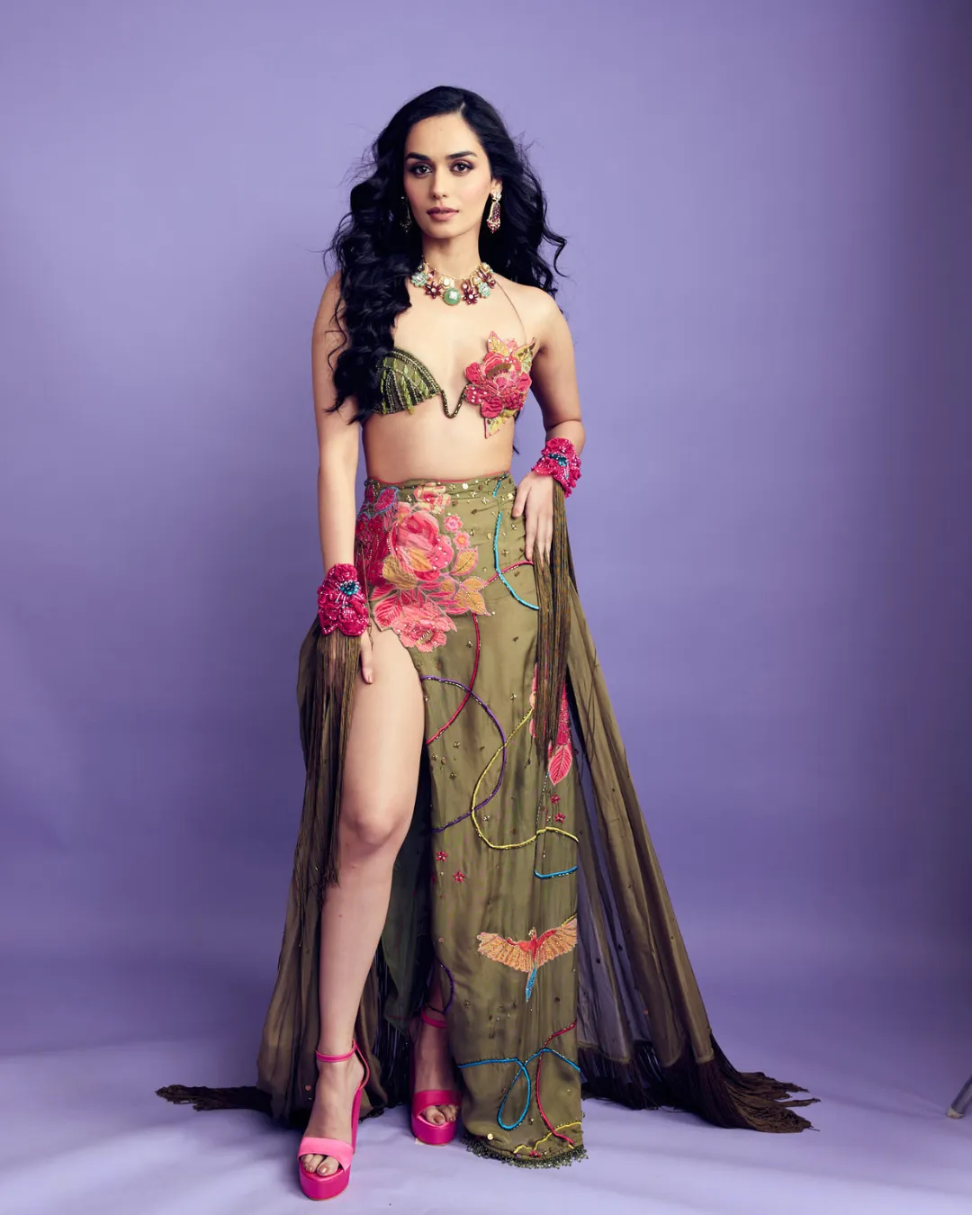 Manushi Chhillar in Mehbooba Set
