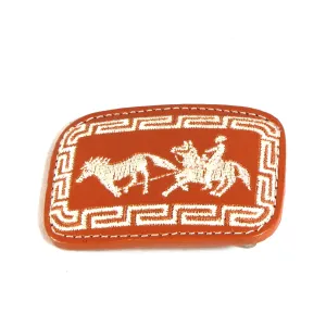 MEB-HL  Embroidered Western Buckle - Rustler